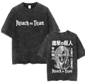 Annie Awakening - Anime Washed Cotton Oversized Tee