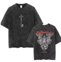 Titan Key - Anime Washed Cotton Oversized Tee