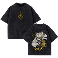 Zenitsu Surge - Anime Washed Cotton Oversized Tee
