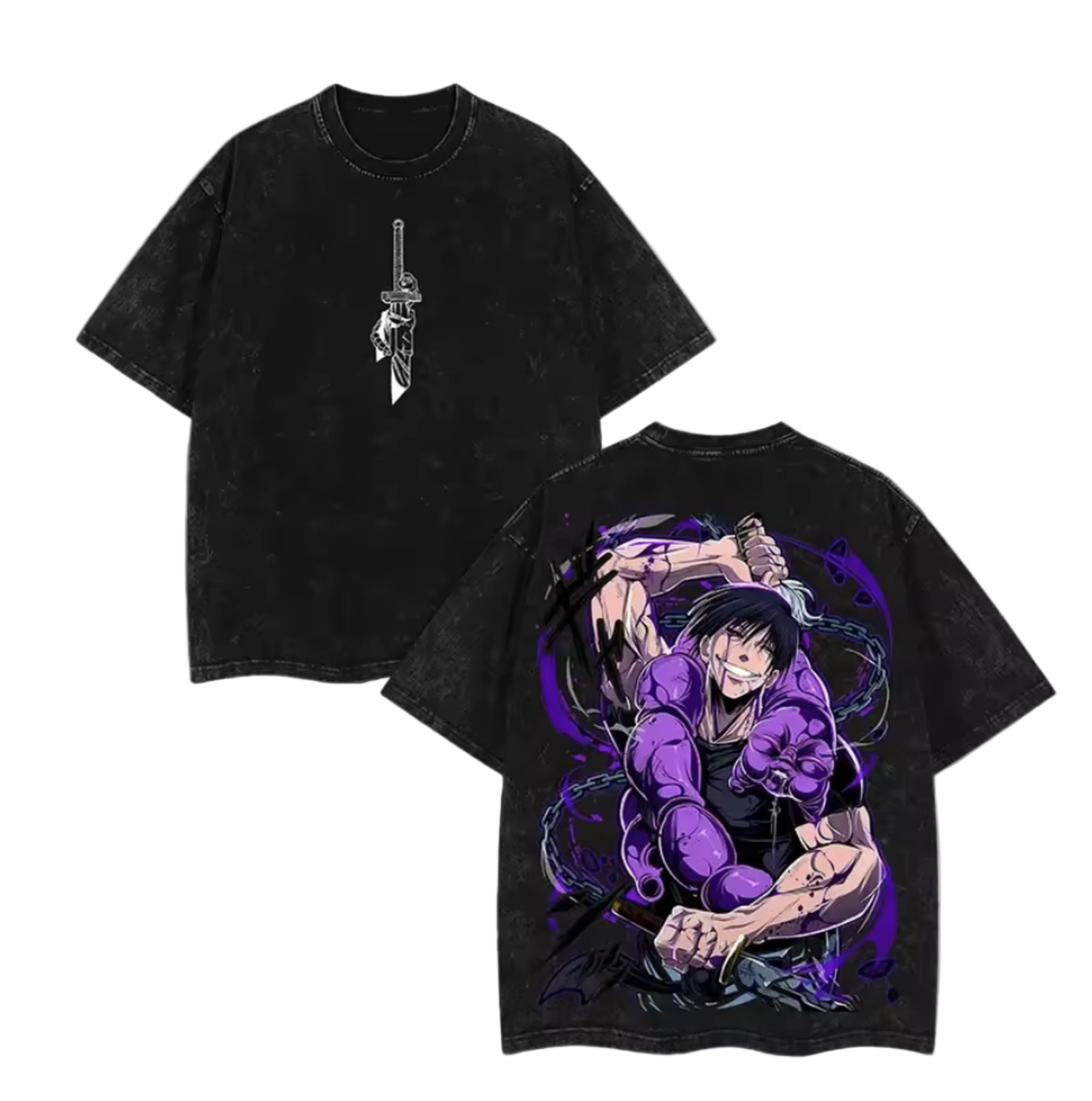 Shadow Bind Oversized Graphic Tee
