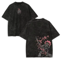 Crimson Rage Oversized Graphic Tee