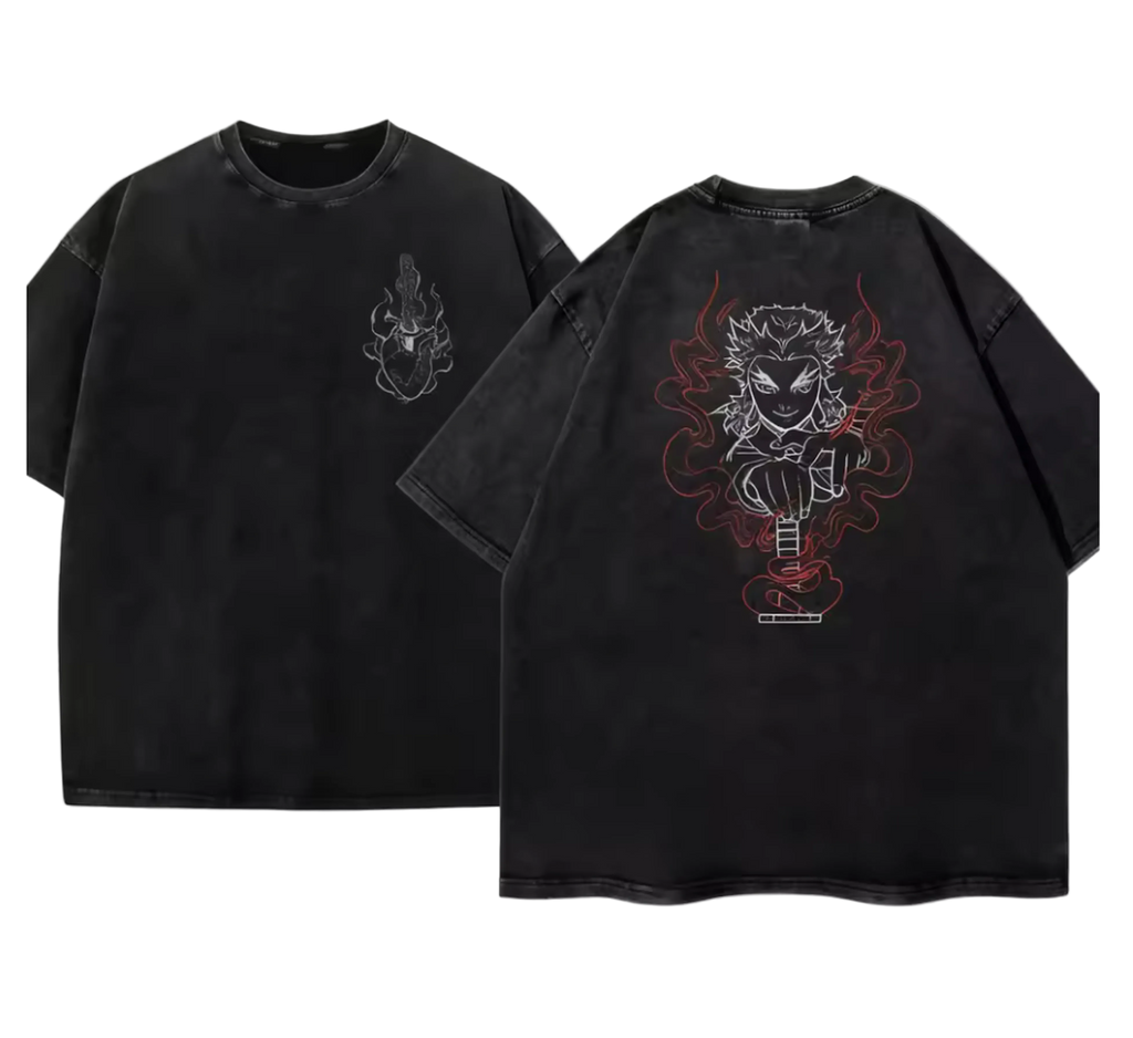 Inferno Blade Oversized Graphic Tee