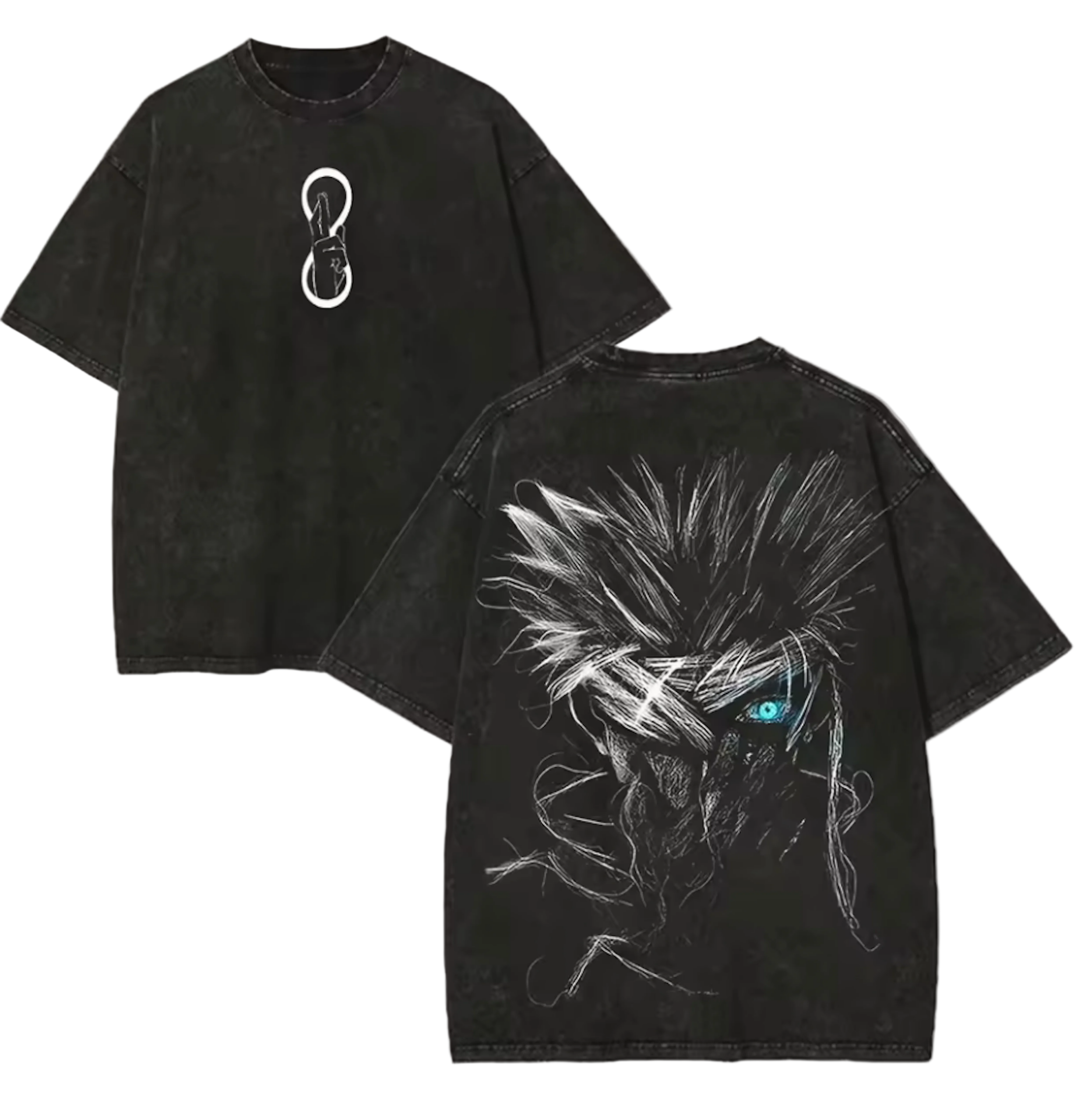 Phantom Eye Oversized Graphic Tee